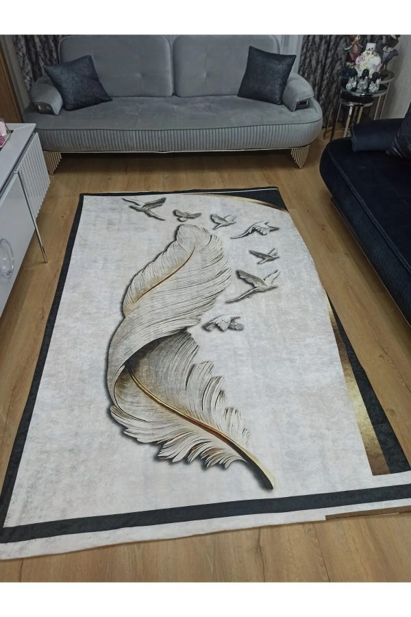 Zerafet İpek Kadife Halı Örtüsü